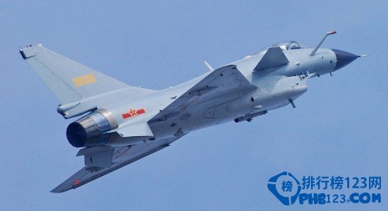 中国第三代战机数量排名