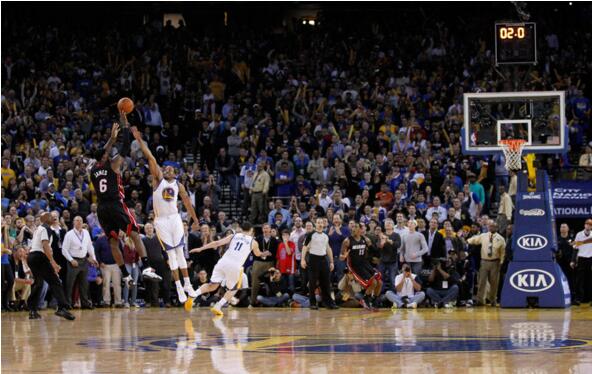 NBA总决赛三分球排行榜：詹姆斯力压库里雷阿伦登顶