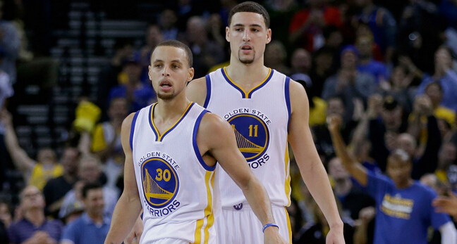 NBA历史场均三分球排行榜：水花兄弟列前二(库里3.3，汤普森2.8)