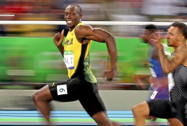 世界十大百米速度最快运动员 牙买加多位上榜,第一是博尔特