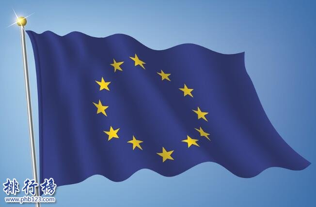 欧盟各国GDP排名，欧盟27国经济GDP排名