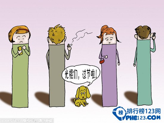 2015十一大光棍职业排行榜，你中招了没？