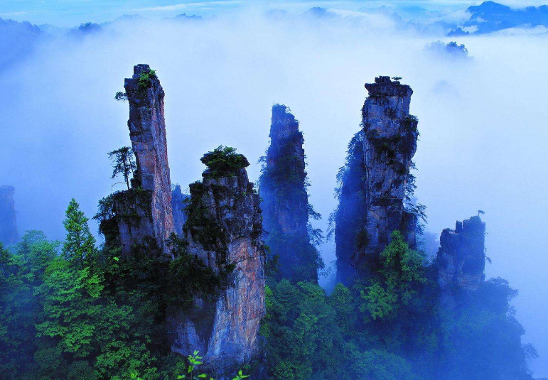 湖南避暑胜地排名 张家界位列榜首，景美又清凉