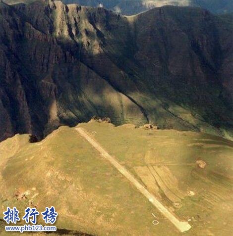 世界最危险机场排行榜 从600米悬崖掉落起飞