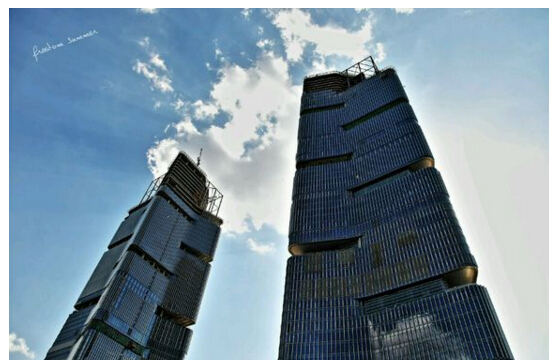 河南最高建筑物，郑州双子塔将刷新中原高度（300米）