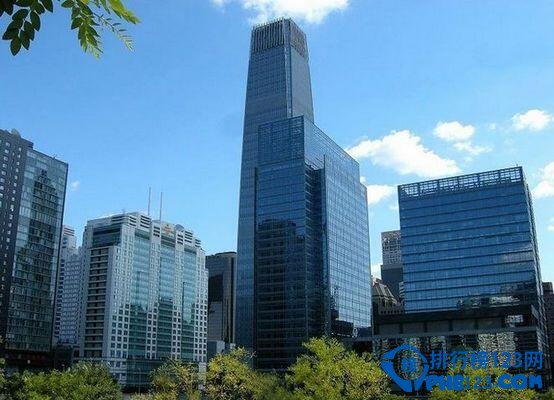北京高楼排名，北京第一高楼仅330米