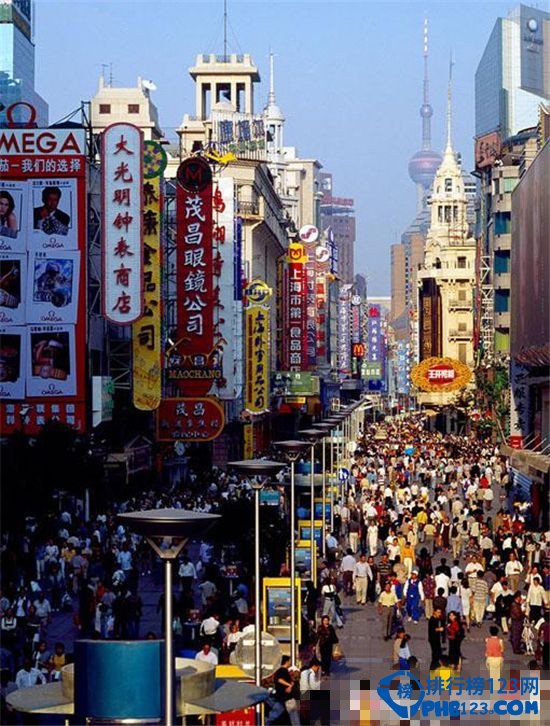 盘点中国最著名的十大步行街 最著名的十大步行街