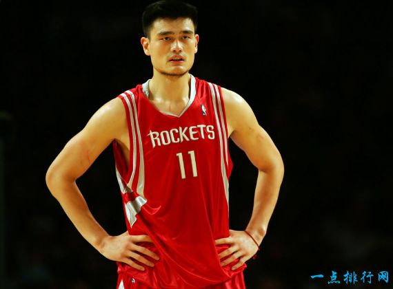 NBA选秀状元之最纪录 最高状元姚明身高2.26米