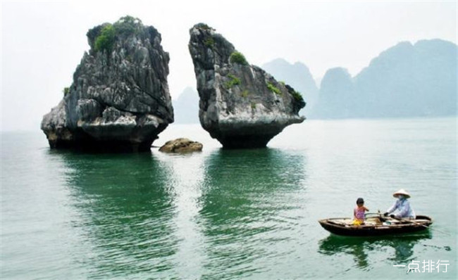 越南十大旅游景点排名 下龙湾酷似桂林山水