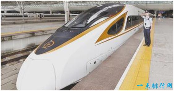 中国最快的高铁时速350千米 将夺世界最快称号