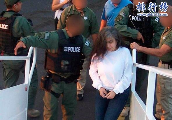 全球最危险十大女罪犯，世界第一女毒枭劳迪亚上榜