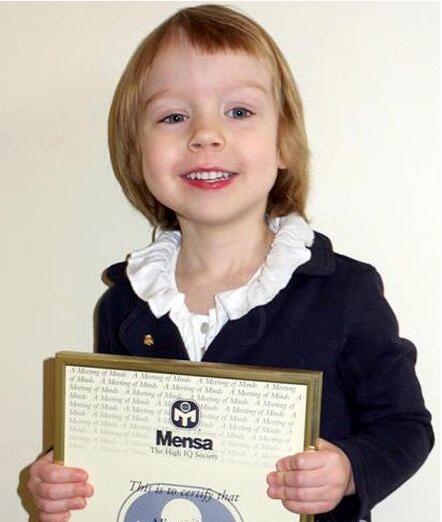 世界上智商最高的小孩，艾丽斯·阿莫斯(3岁时智商超爱因斯塔)