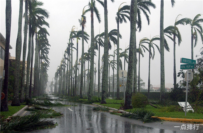 美国历史上十大飓风 每一场飓风都是无情的灾难