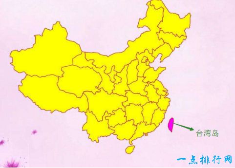 中国最大的岛屿 台湾岛在中国几千个岛屿中脱颖而出
