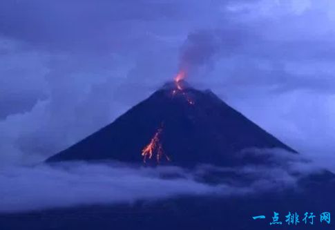 世界上最大火山喷发 能量是广岛原子弹的5万倍