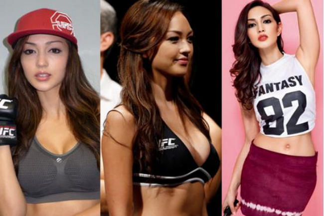 UFC最美举牌女郎 丰胸翘臀令人垂涎