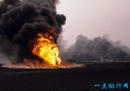 世界10大石油泄漏事件 海湾战争石油泄漏事件是最严重