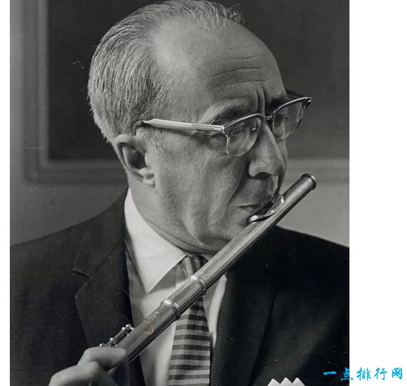 世界十大著名长笛演奏家 马歇尔·莫伊兹位居第一