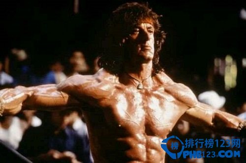 世界十大肌肉男星排名,史泰龙扛把子美队最年轻
