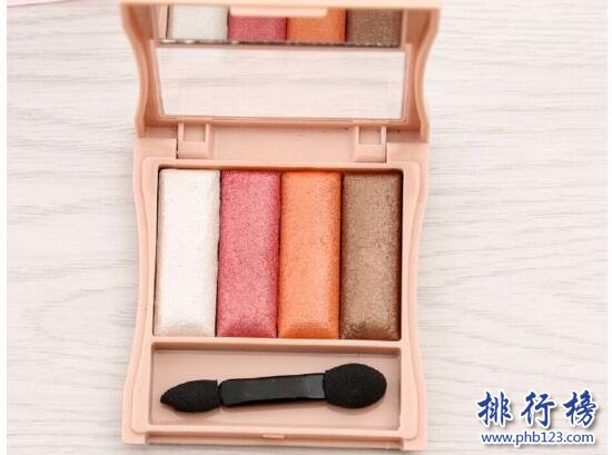 国产平价眼影排行榜：诗佩妮眼影上榜 第六外观超级少女