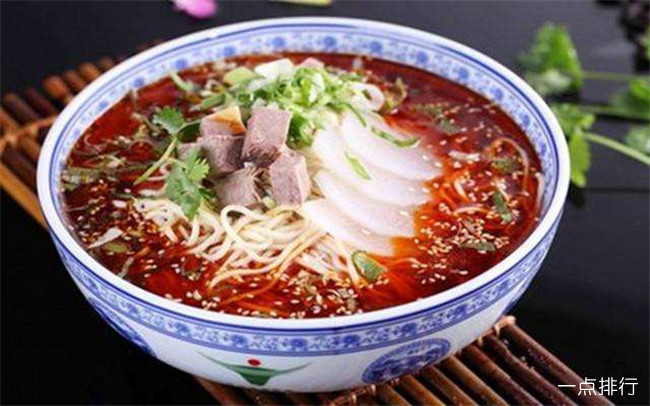 中国十大面条排行榜 中国各地特色面条排名