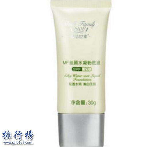 好用的国产粉底推荐：中国粉底排行榜10强
