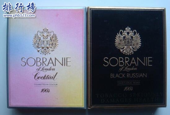 SOBRANIE(寿百年)图片,英国寿百年香烟价格排行榜(10种)