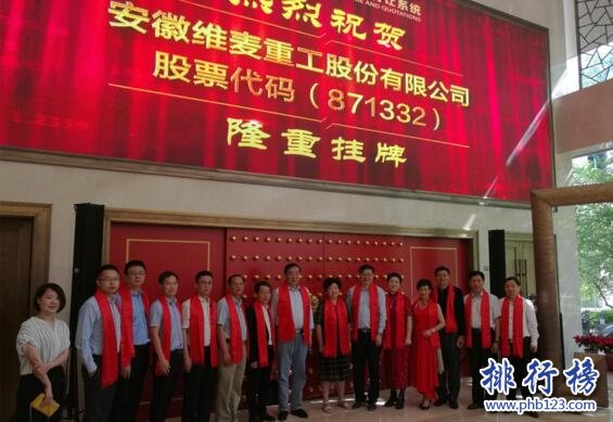 【最新】2017安徽省新三板企业名单(截止2017年7月332)