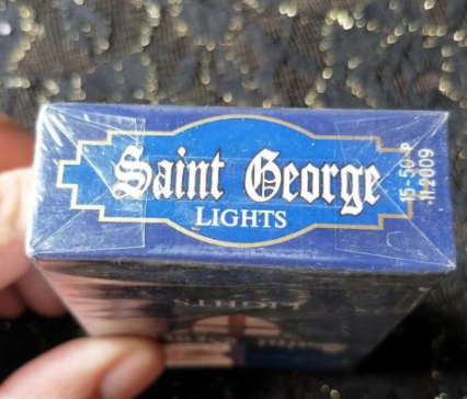 俄罗斯圣乔治Saint George蓝盾香烟价格