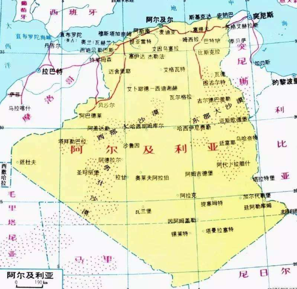 非洲国家面积排行榜前十