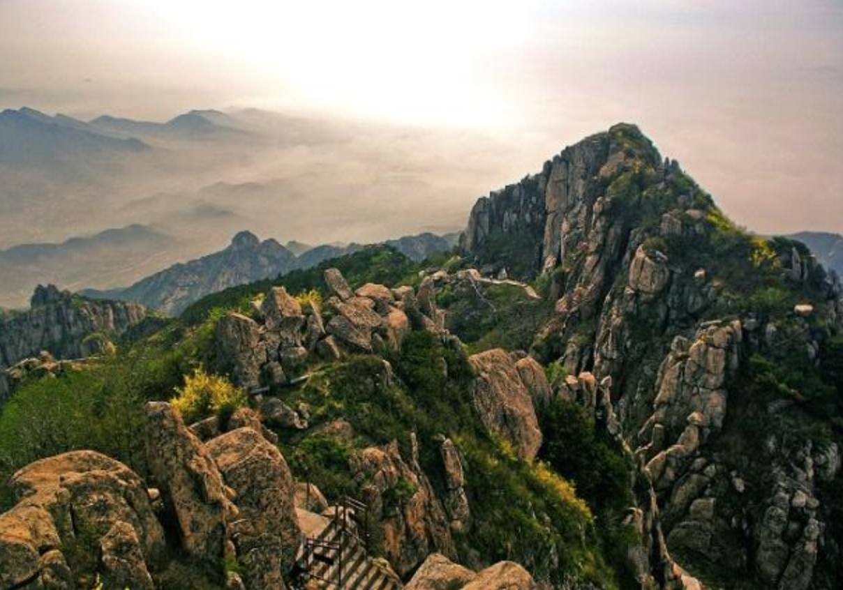 中国五大名山排行榜：泰山榜首，恒山上榜，第五高度达2160.7米