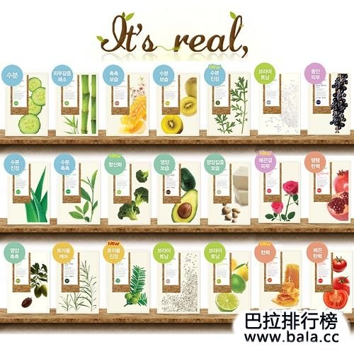 2018韩国面膜排行榜10强