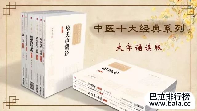 中医十大著作大全，传统中医十大经典著作