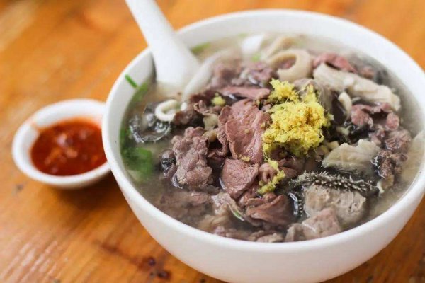 潮州牌坊街十大美食小吃，牛杂粿条第一名