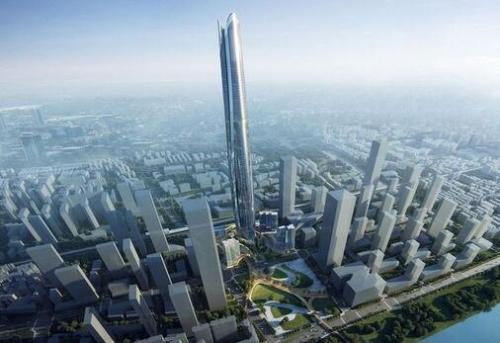 2020中国在建10大高楼排名，第一名高达648m