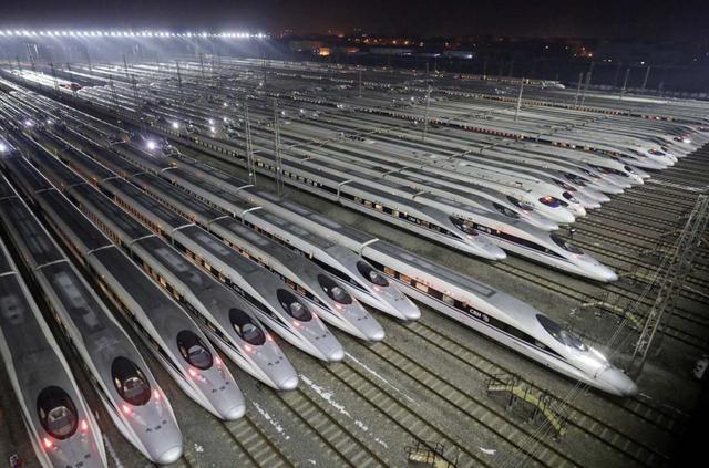 世界最大动车检修基地，武汉动车段占地2100亩