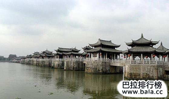 中国十大著名古桥，赵州桥排名第二！