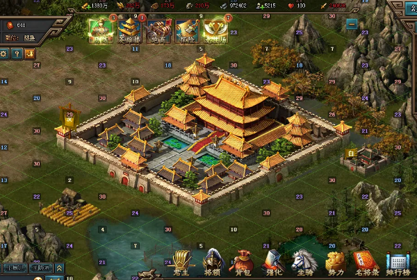 排名前十的网页游戏：热血三国3名列榜首