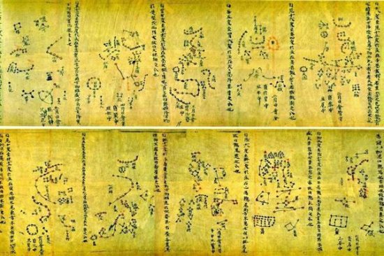 世界上最古老的星图，敦煌星图已有1000多年历史