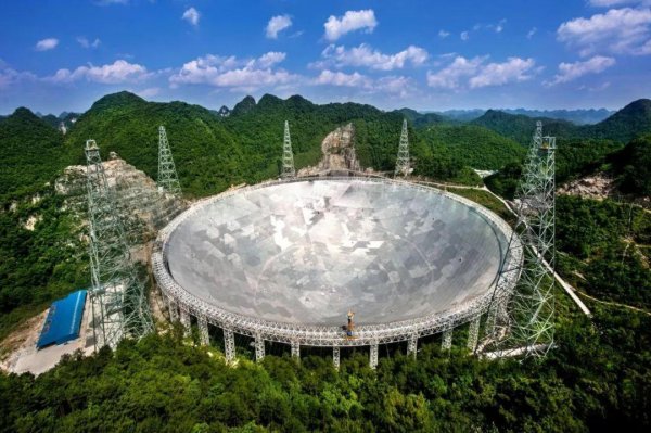 世界上最大的锅，中国天眼面积约30个足球场