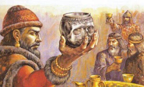 世界上最早的颅骨杯，距今有1500年历史