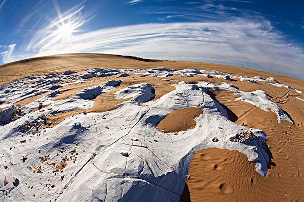 世界上最热的十大国家，利比亚最高达57.8°C