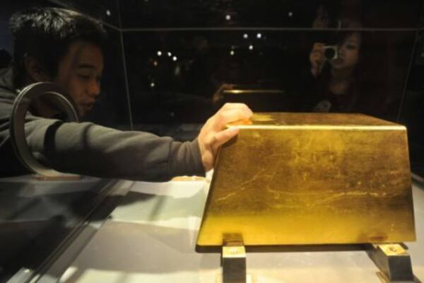 世界上最大最重的金砖，重达220公斤