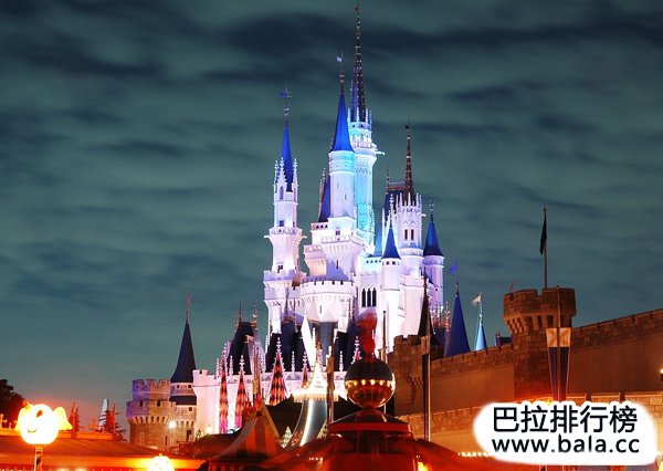 全球十大最受欢迎的主题公园