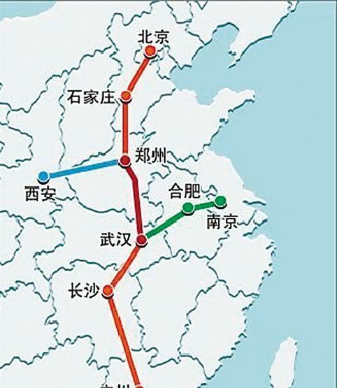 中国10大最长高铁线路 京广高铁仅排第二