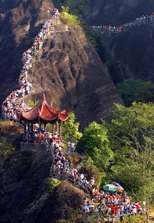 武夷山十大好玩的旅游景点排行 水帘洞真美