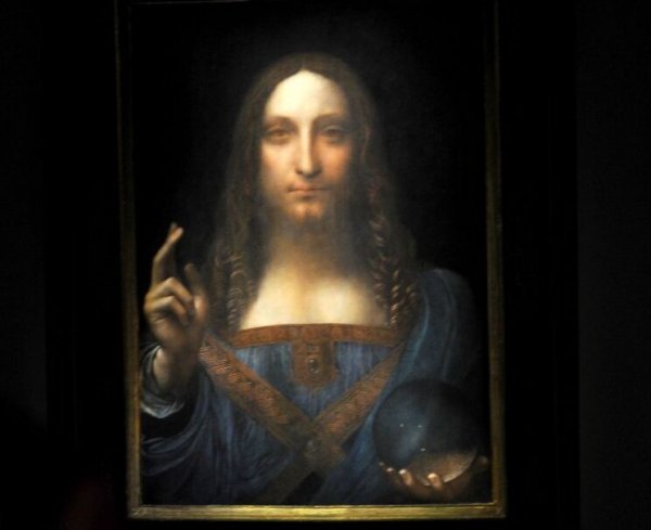 世界上拍卖最贵的画，达芬奇的《救世主》