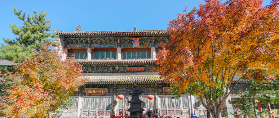 山西名山排名前十，北岳排第二，第一是佛教造像展览
