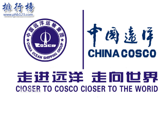 中国十大集装箱公司排行榜：其中远洋集团、海运集团位居前列
