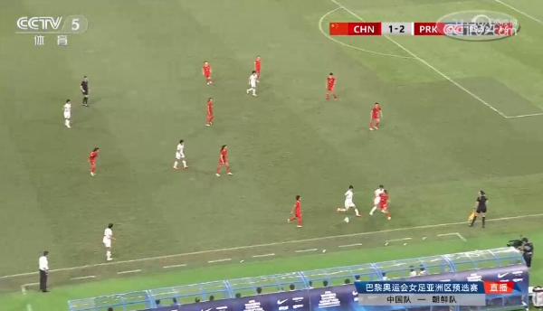奥预赛-闫锦锦破门难救主 中国女足首战1-2不敌朝鲜